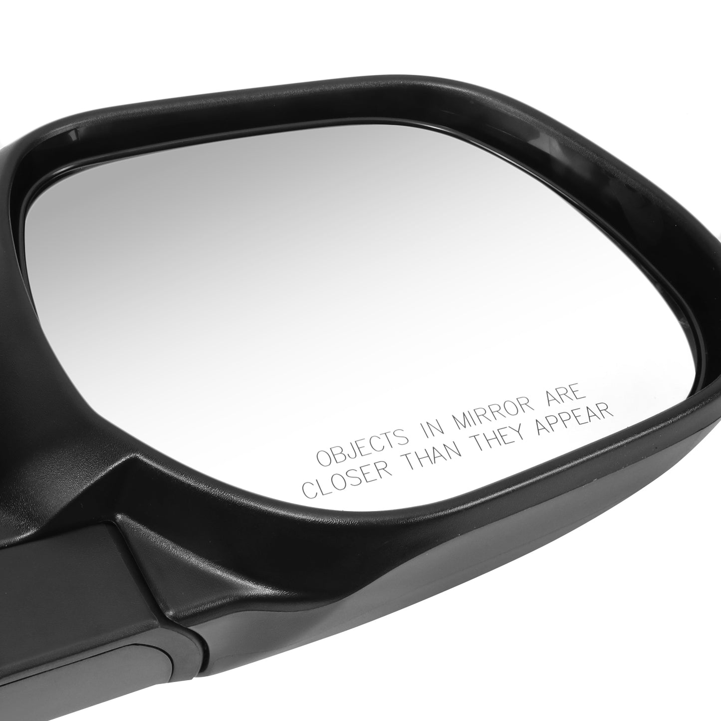 RETROVISOR MIRROR - OE STYLE - MITSUBISHI OUTLANDER 10-11 - MITSUBISHI OUTLANDER SPORT 11-24 - WITH POWER WITH HEATED GLASS - PASSENGER SIDE - PAINT TO MATCH - BLACK