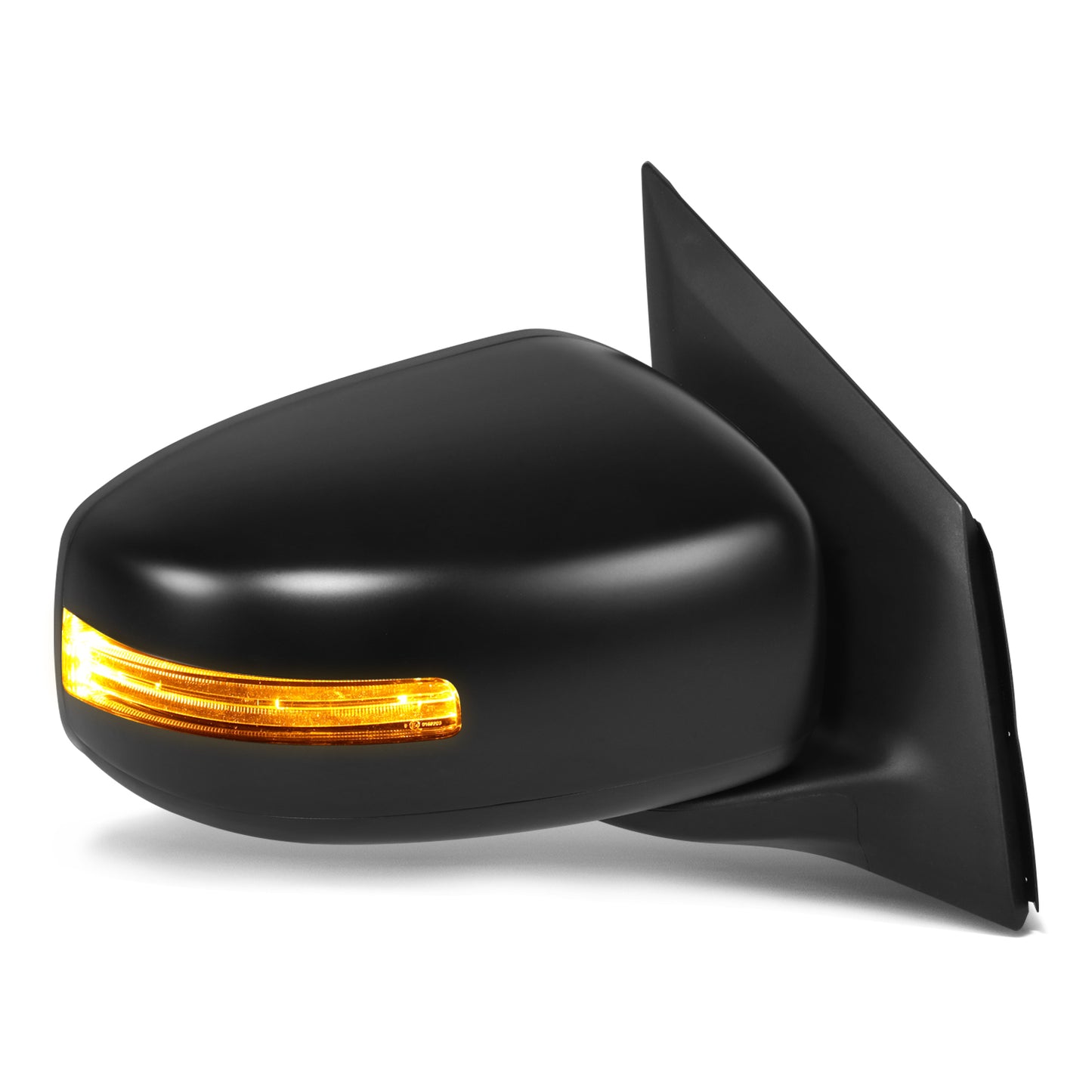 RETROVISOR MIRROR - OE STYLE - MITSUBISHI MIRAGE 15-24 - MITSUBISHI MIRAGE G4 17-24 - WITH POWER WITH HEATED WITH SIGNAL - PASSENGER SIDE - PAINT TO MATCH - BLACK