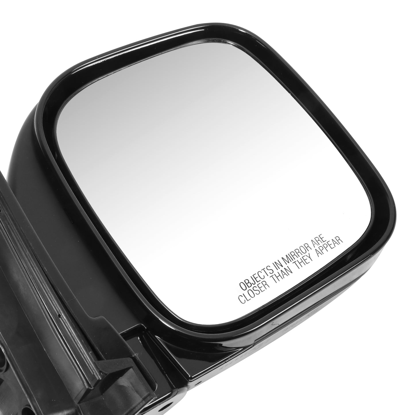 RETROVISOR MIRROR - OE STYLE - MITSUBISHI MONTERO 01-06 - WITH POWER WITH HEATED GLASS - PASSENGER SIDE - PAINT TO MATCH - BLACK