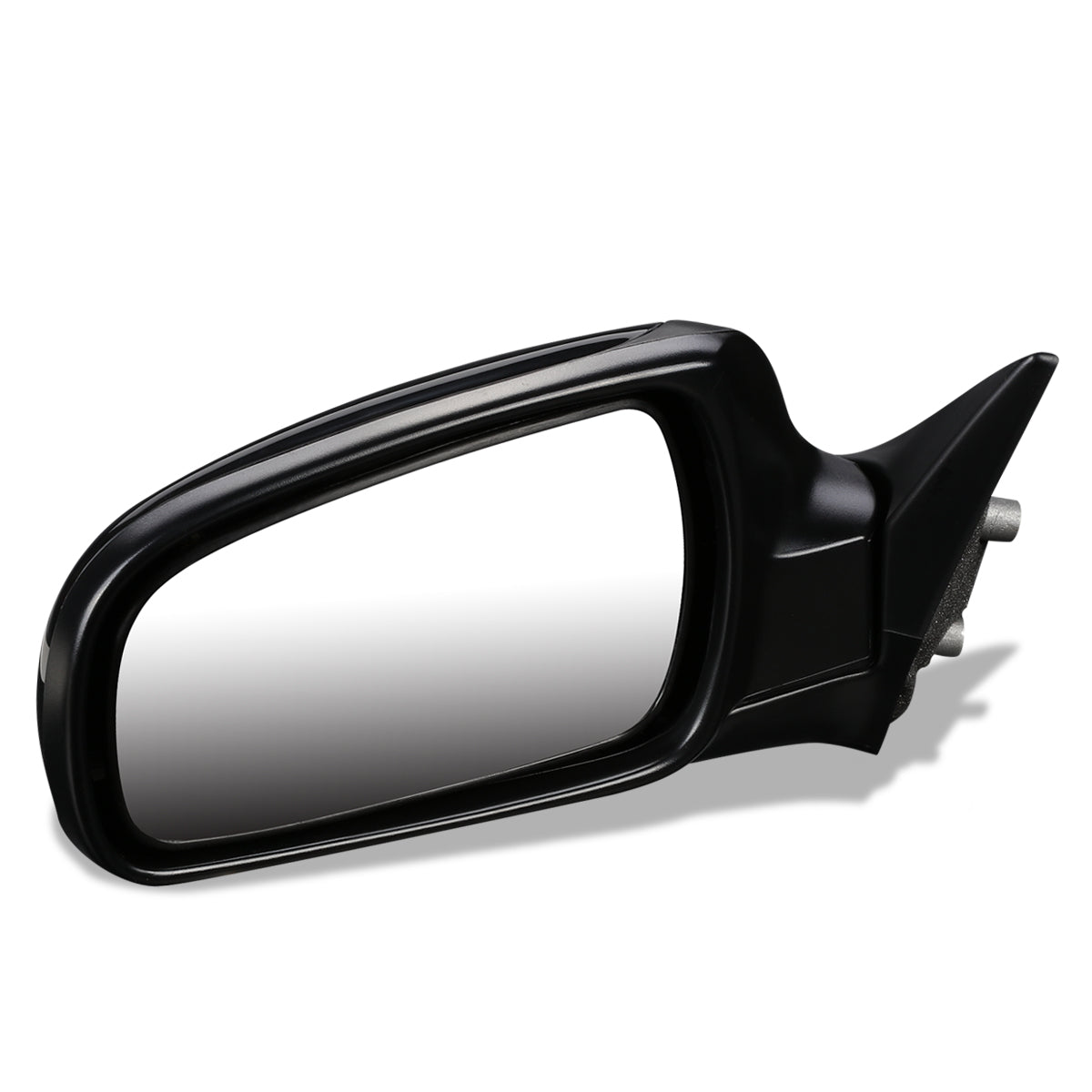 RETROVISOR MIRROR - OEM - 96-99 NISSAN MAXIMA / 96-99 INFINITI I30 - POWERED - TEXTURED - BLACK - LEFT