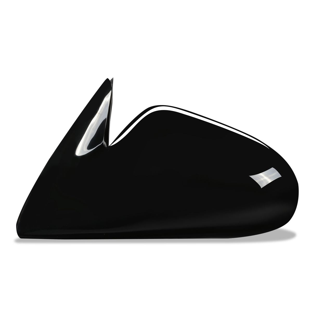 RETROVISOR MIRROR - OEM - 98-99 NISSAN ALTIMA - POWERED - PAINTABLE - BLACK - LEFT