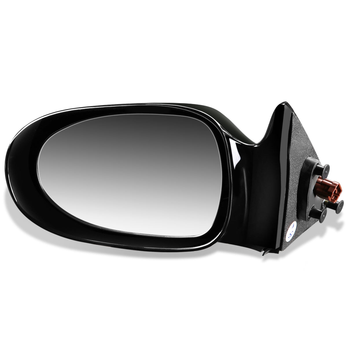 RETROVISOR MIRROR - OEM - 00-01 NISSAN ALTIMA - POWERED - PAINTABLE - BLACK - LEFT