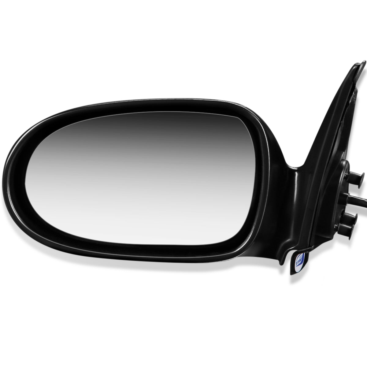 RETROVISOR MIRROR - OEM - 00-06 NISSAN SENTRA - POWERED - HEATED - PAINTABLE - BLACK - LEFT