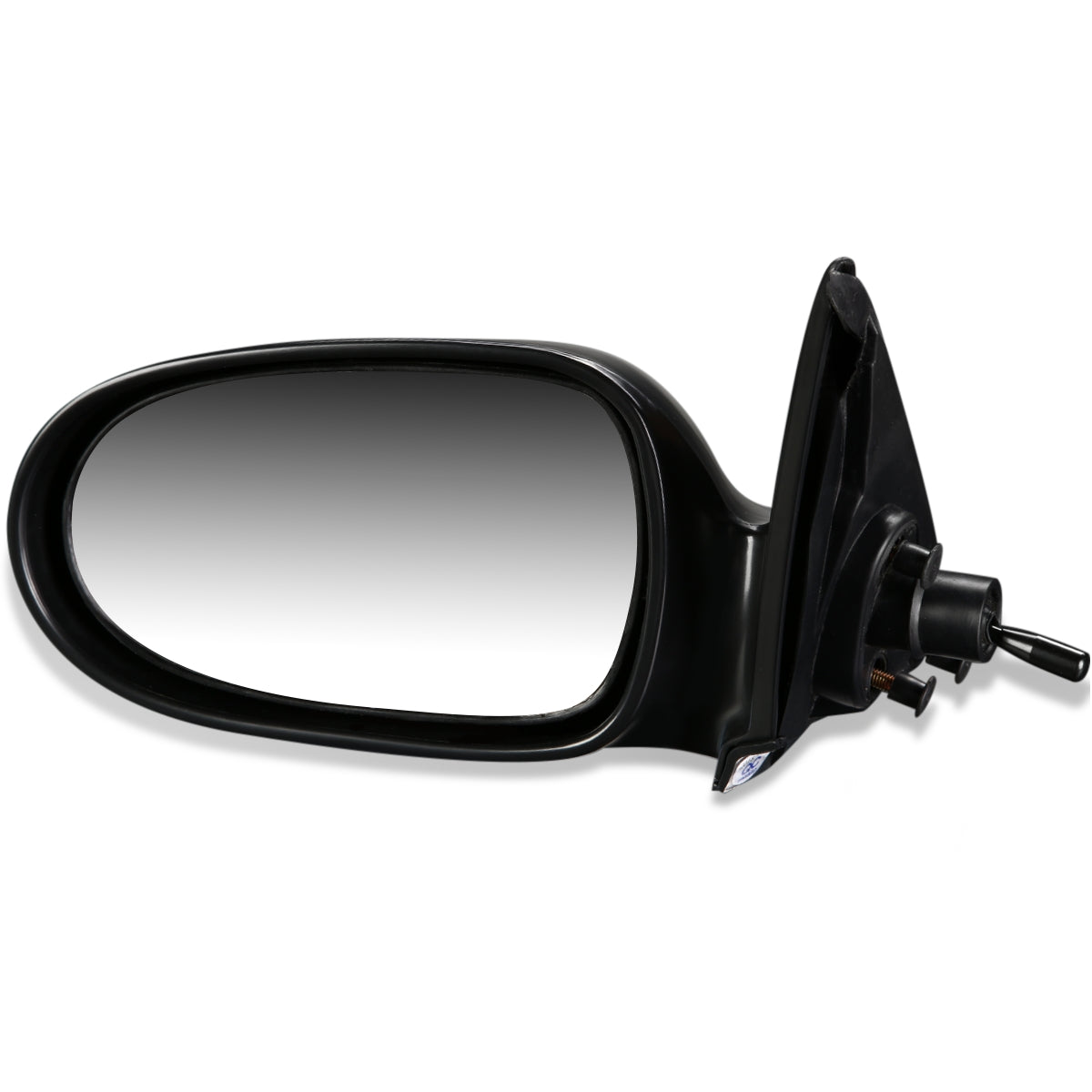 RETROVISOR MIRROR - OEM - 00-06 NISSAN SENTRA - MANUAL - PAINTABLE - BLACK - LEFT