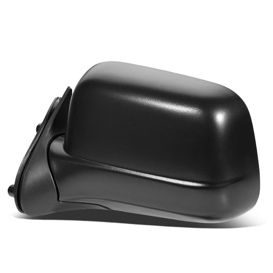 RETROVISOR MIRROR - OEM - 98-00 NISSAN FRONTIER - MANUAL - FOLDING - TEXTURED - BLACK - LEFT