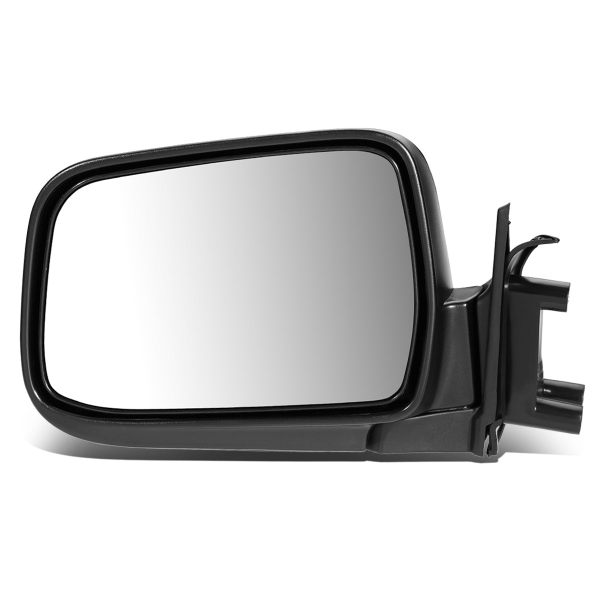 RETROVISOR MIRROR - OEM - 98-00 NISSAN FRONTIER - MANUAL - FOLDING - TEXTURED - BLACK - LEFT