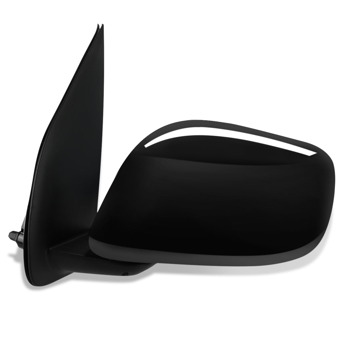 RETROVISOR MIRROR - OEM - 05-15 NISSAN FRONTIER / 05-15 NISSAN XTERRA - MANUAL - TEXTURED - BLACK - LEFT