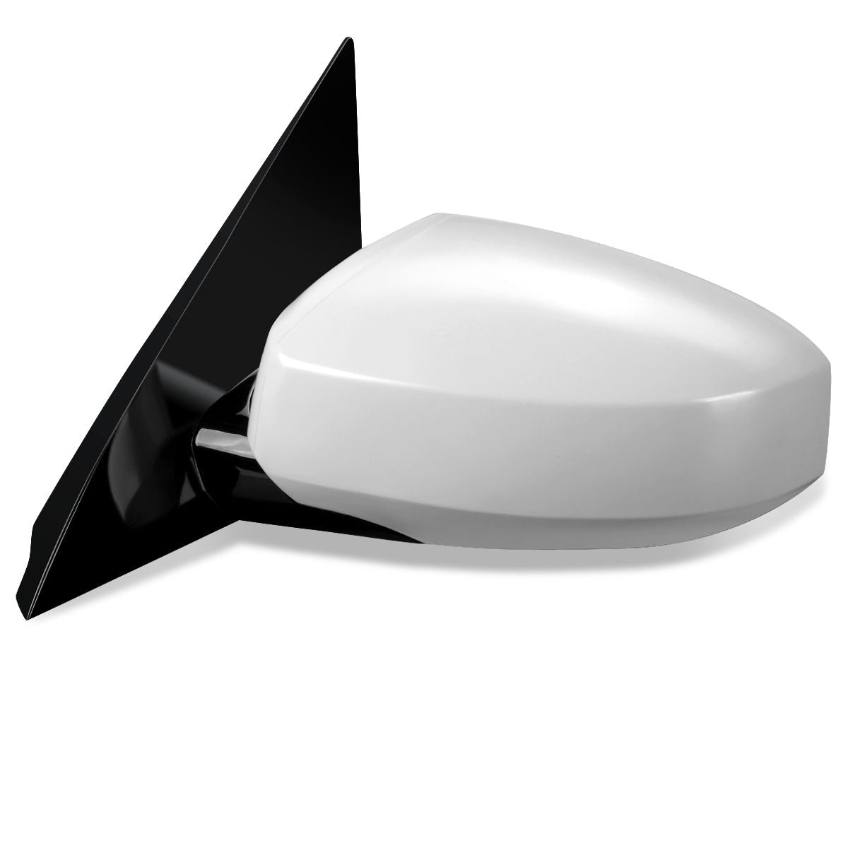 RETROVISOR MIRROR - OEM - 04-08 NISSAN MAXIMA - POWERED - HEATED - PAINTABLE - WHITE - LEFT