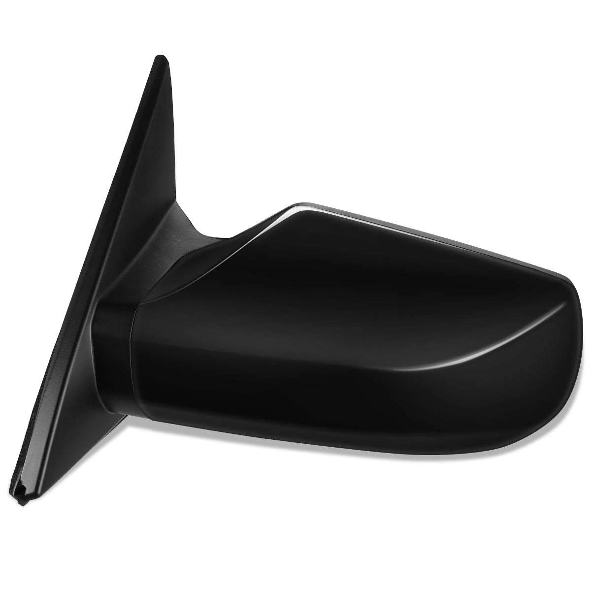 RETROVISOR MIRROR - OEM - 07-12 NISSAN ALTIMA SEDAN - POWERED - PAINTABLE - BLACK - LEFT