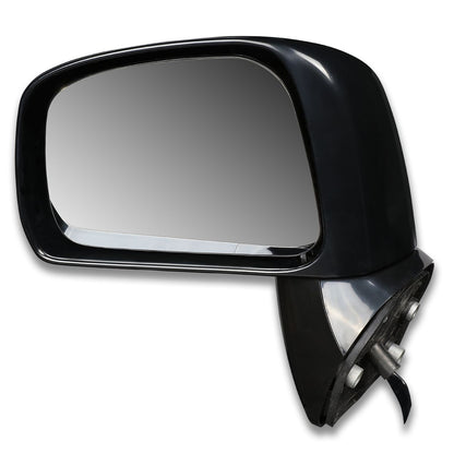 RETROVISOR MIRROR - OEM - 07-12 NISSAN VERSA - POWERED - PAINTABLE - BLACK - LEFT