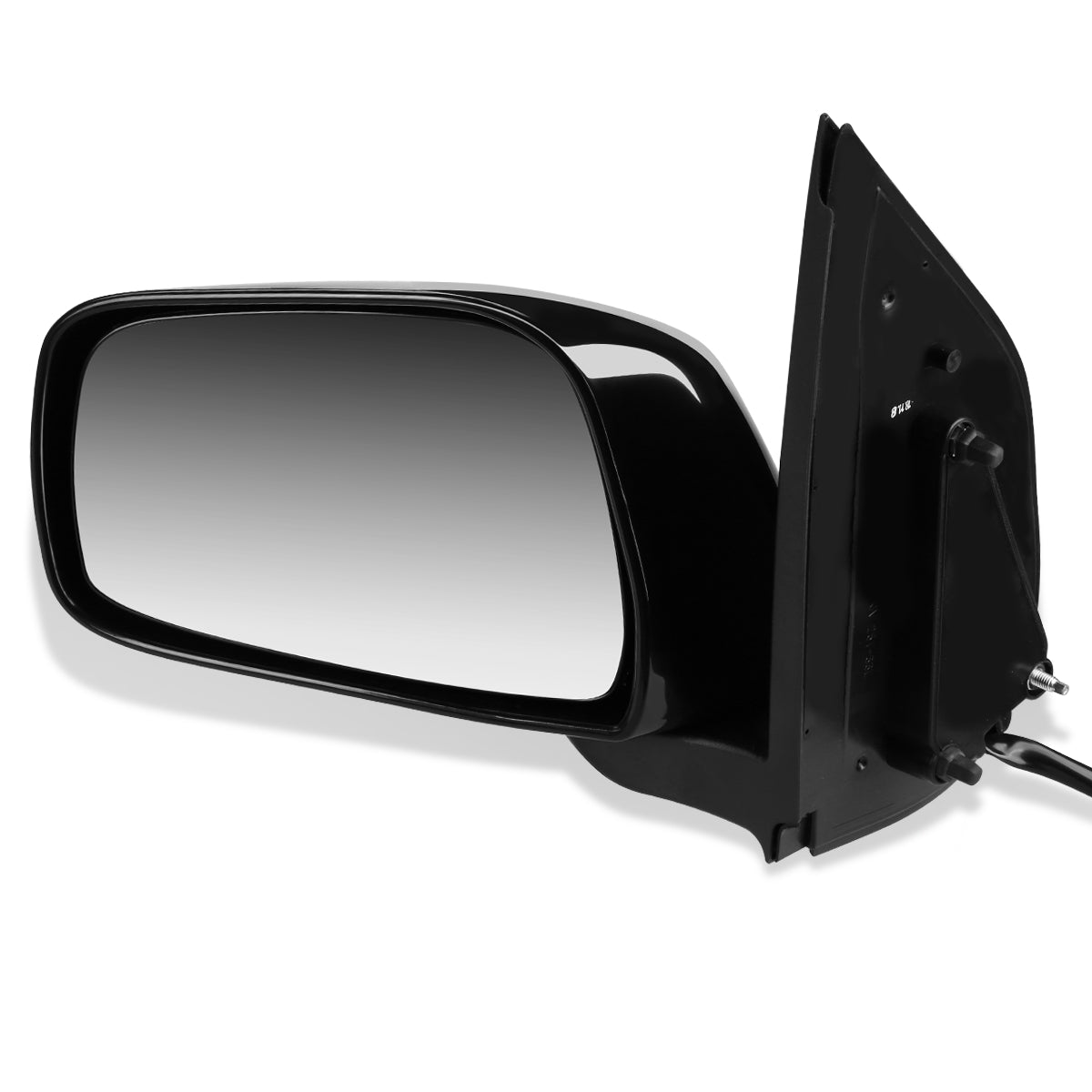 RETROVISOR MIRROR - OEM - 05-17 NISSAN FRONTIER / 05-12 NISSAN PATHFINDER - POWERED - PAINTABLE - BLACK - LEFT