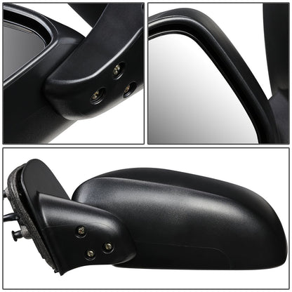 RETROVISOR MIRROR - OEM - 05-17 NISSAN FRONTIER - POWERED - HEATED - TEXTURED - BLACK - LEFT