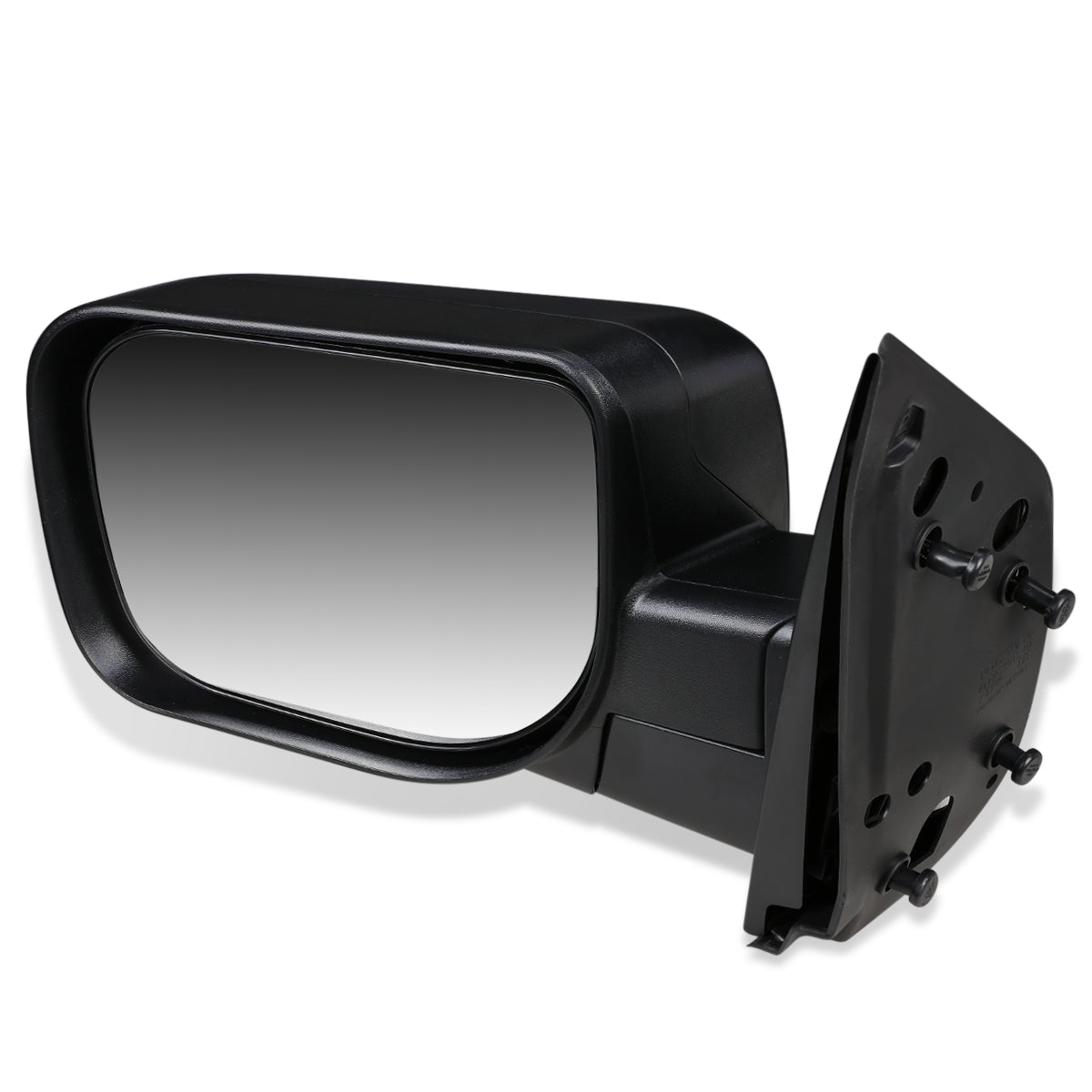 RETROVISOR MIRROR - OEM - 04-15 NISSAN TITAN - MANUAL - TEXTURED - BLACK - LEFT