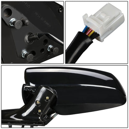 RETROVISOR MIRROR - OEM - 05-07 NISSAN MURANO - POWERED - HEATED - TEXTURED - BLACK - LEFT