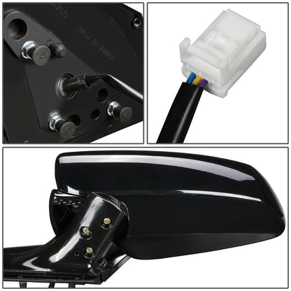 RETROVISOR MIRROR - OEM - 05-07 NISSAN MURANO - POWERED - TEXTURED - BLACK - LEFT