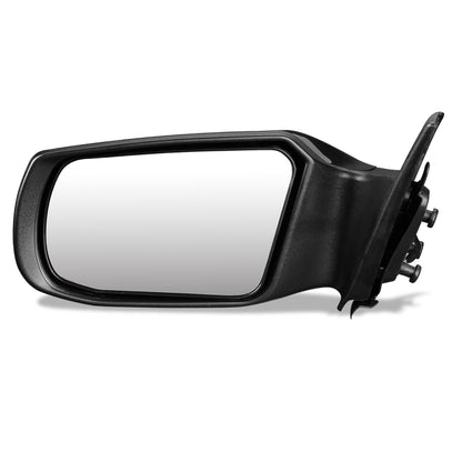 RETROVISOR MIRROR - OEM - 08-13 NISSAN ALTIMA COUPE - POWERED - PAINTABLE - BLACK - LEFT
