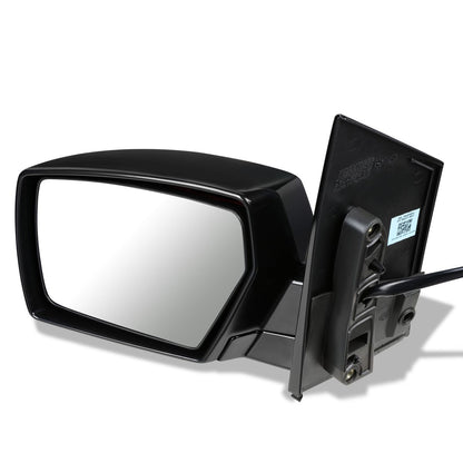 RETROVISOR MIRROR - OEM - 04-09 NISSAN QUEST - POWERED - PAINTABLE - BLACK - LEFT