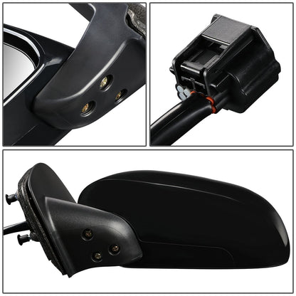 RETROVISOR MIRROR - OEM - 05-14 NISSAN PATHFINDER - POWERED - HEATED - TEXTURED - BLACK - LEFT