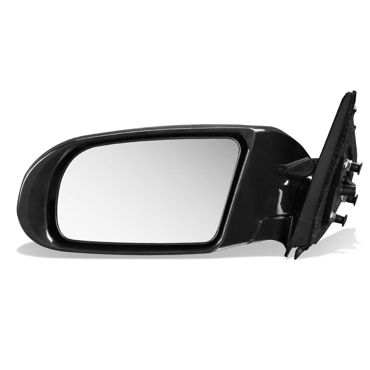 RETROVISOR MIRROR - OEM - 09-14 NISSAN MAXIMA - POWERED - PAINTABLE - BLACK - LEFT