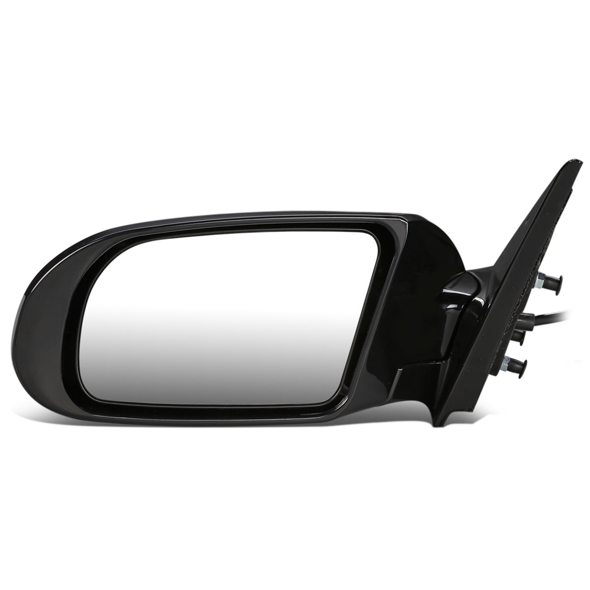RETROVISOR MIRROR - OEM - 09-15 NISSAN MAXIMA - POWERED - W/ SIGNAL LIGHT - FOLDING - BLACK MATERIAL - LEFT
