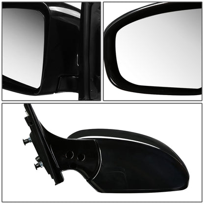 RETROVISOR MIRROR - OEM - 09-14 NISSAN MURANO - POWERED - HEATED - PAINTABLE - BLACK - LEFT