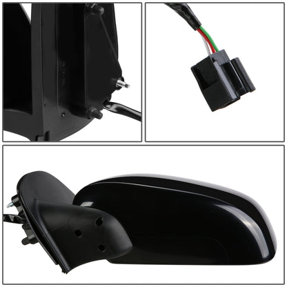 RETROVISOR MIRROR - OEM - 05-12 NISSAN PATHFINDER - POWERED - HEATED - PAINTABLE - BLACK - LEFT