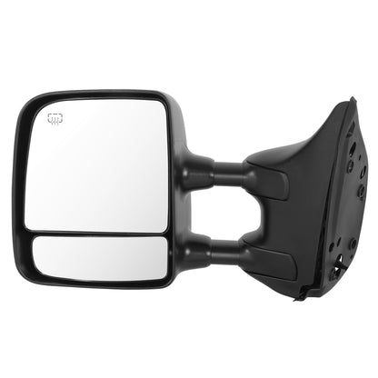 RETROVISOR MIRROR - OE STYLE - NISSAN TITAN 06-15 - WITH POWER WITH HEATED GLASS DUAL ARM - DRIVER SIDE - PAINT TO MATCH - BLACK