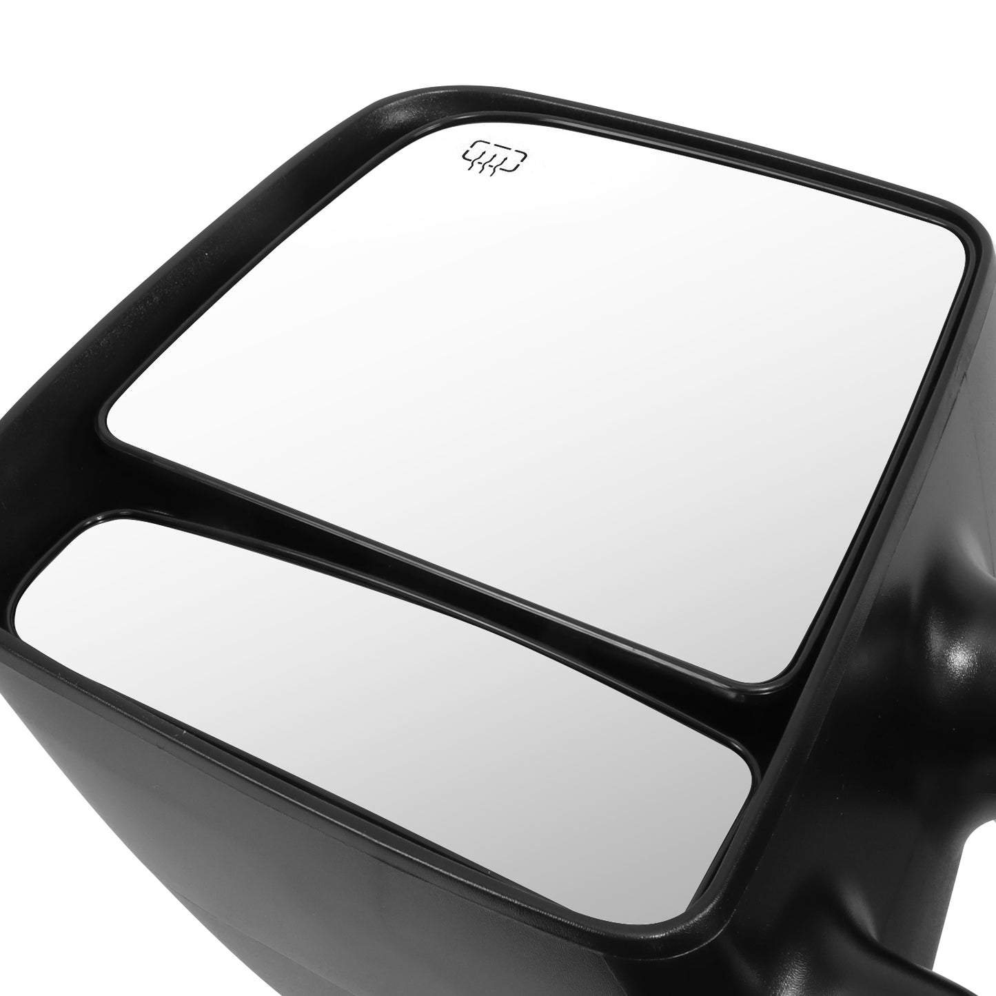 RETROVISOR MIRROR - OE STYLE - NISSAN TITAN 06-15 - WITH POWER WITH HEATED GLASS DUAL ARM - DRIVER SIDE - PAINT TO MATCH - BLACK