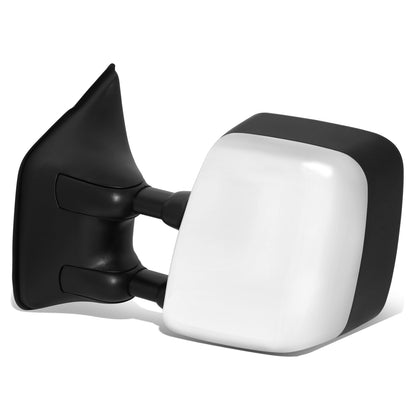 RETROVISOR MIRROR - OE STYLE - NISSAN TITAN 04-15 - WITH POWER WITH HEATED GLASS WITH MEMORY DUAL ARM CHROME COVER - DRIVER SIDE - SMOOTH - BLACK / CHROME