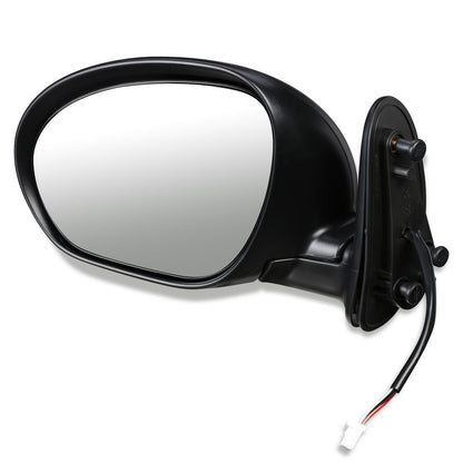 RETROVISOR MIRROR - OEM - 09-14 NISSAN CUBE - POWERED - HEATED - PAINTABLE - BLACK - LEFT