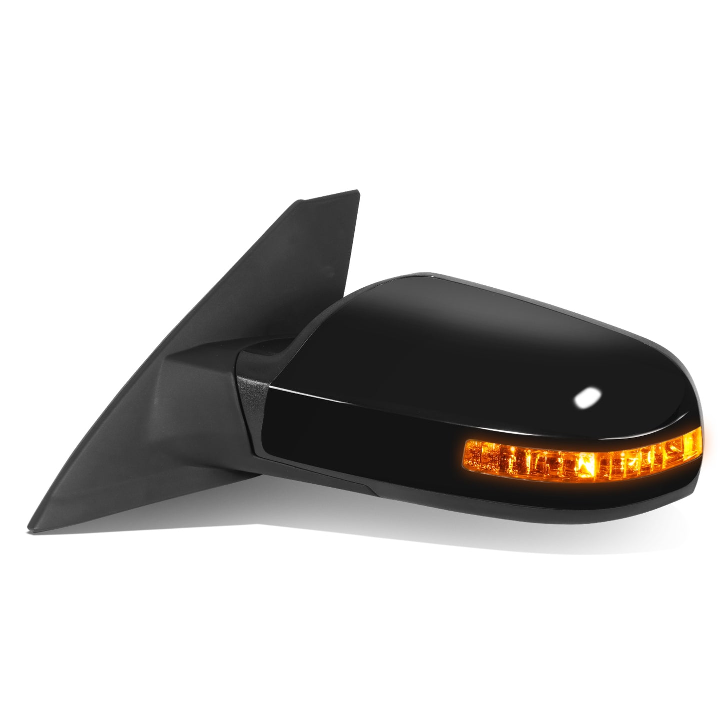 RETROVISOR MIRROR - OE STYLE - NISSAN ALTIMA 10-12 - WITH POWER WITH SIGNAL - DRIVER SIDE - PAINT TO MATCH - BLACK