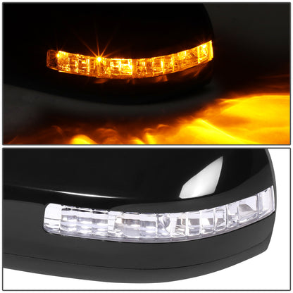 RETROVISOR MIRROR - OE STYLE - NISSAN ALTIMA 10-12 - WITH POWER WITH SIGNAL - DRIVER SIDE - PAINT TO MATCH - BLACK