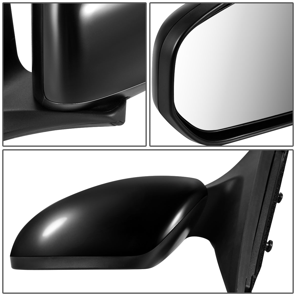 RETROVISOR MIRROR - OEM - 09-19 NISSAN 370Z - POWER ADJUST - PAINT BLACK