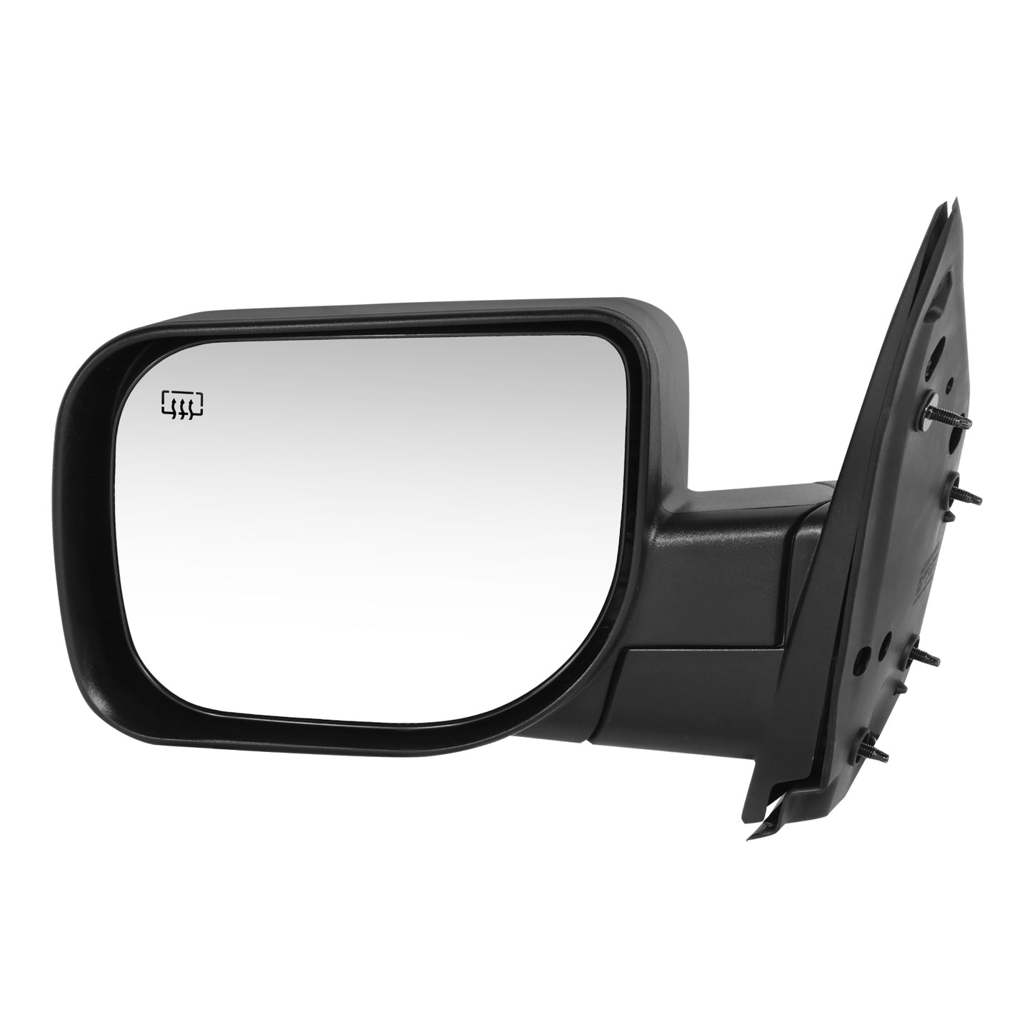 RETROVISOR MIRROR - OE STYLE - NISSAN TITAN 08-13 - WITH POWER WITH HEATED GLASS - DRIVER SIDE - PAINT TO MATCH - BLACK