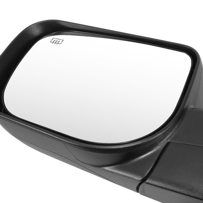 RETROVISOR MIRROR - OE STYLE - NISSAN TITAN 08-13 - WITH POWER WITH HEATED GLASS - DRIVER SIDE - PAINT TO MATCH - BLACK