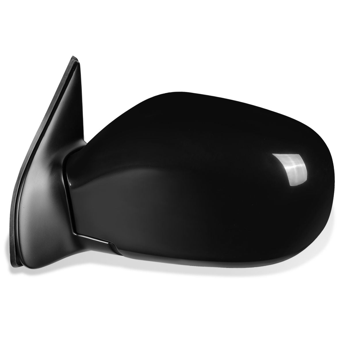 RETROVISOR MIRROR - OEM - 99-00 NISSAN PATHFINDER - POWERED - HEATED - PAINTABLE - BLACK - LEFT