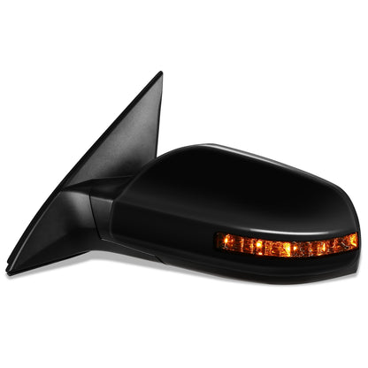 RETROVISOR MIRROR - OEM - 07-12 NISSAN ALTIMA SEDAN - POWERED - PAINTABLE - BLACK - LEFT