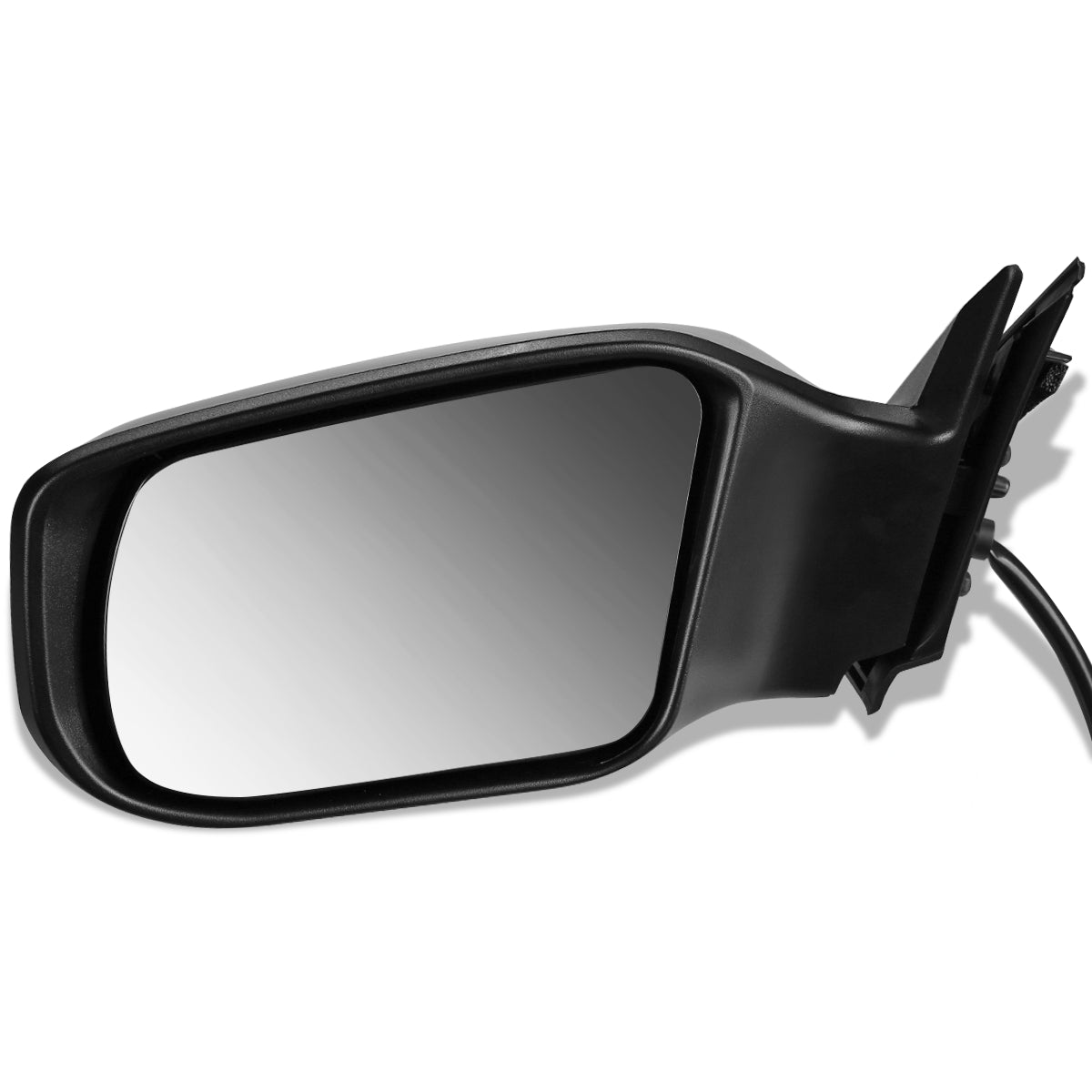 RETROVISOR MIRROR - OEM - 13-18 NISSAN ALTIMA SEDAN - POWERED - PAINTABLE - BLACK - LEFT