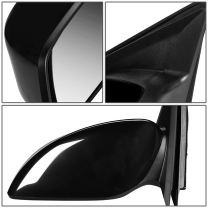 RETROVISOR MIRROR - OEM - 13-18 NISSAN ALTIMA SEDAN - POWERED - PAINTABLE - BLACK - LEFT