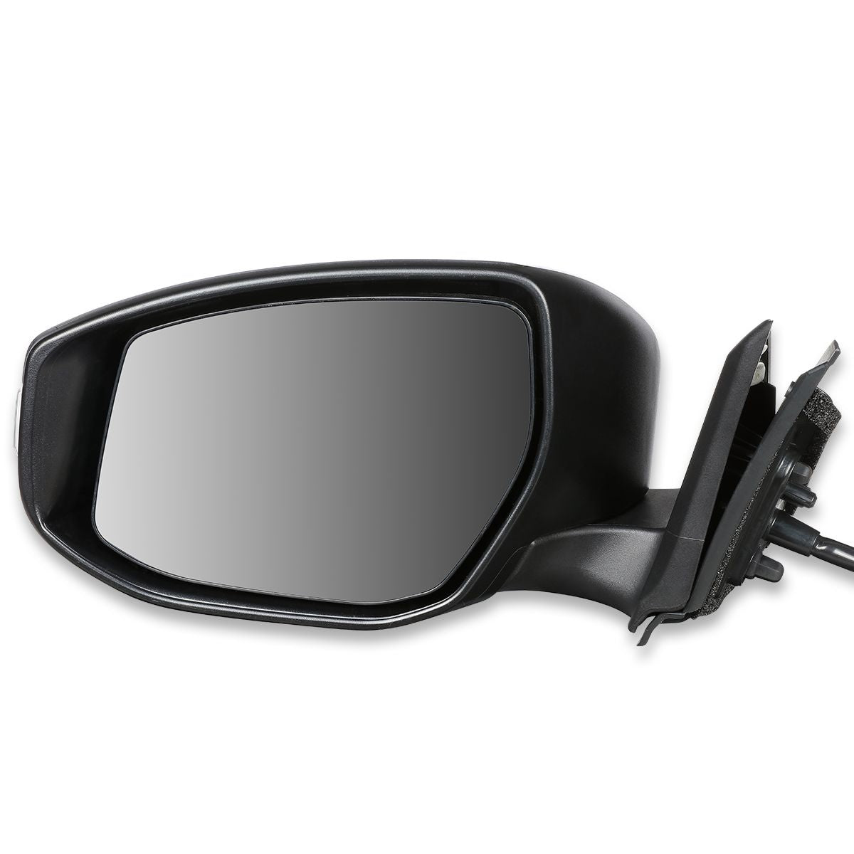 RETROVISOR MIRROR - OEM - 13-18 NISSAN ALTIMA SEDAN - POWERED - TEXTURED - BLACK - LEFT