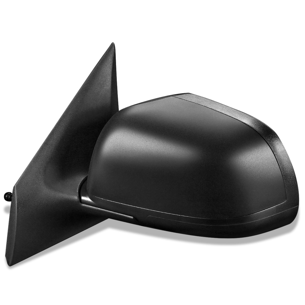 RETROVISOR MIRROR - OEM - 12-15 NISSAN VERSA - MANUAL - TEXTURED - BLACK - LEFT