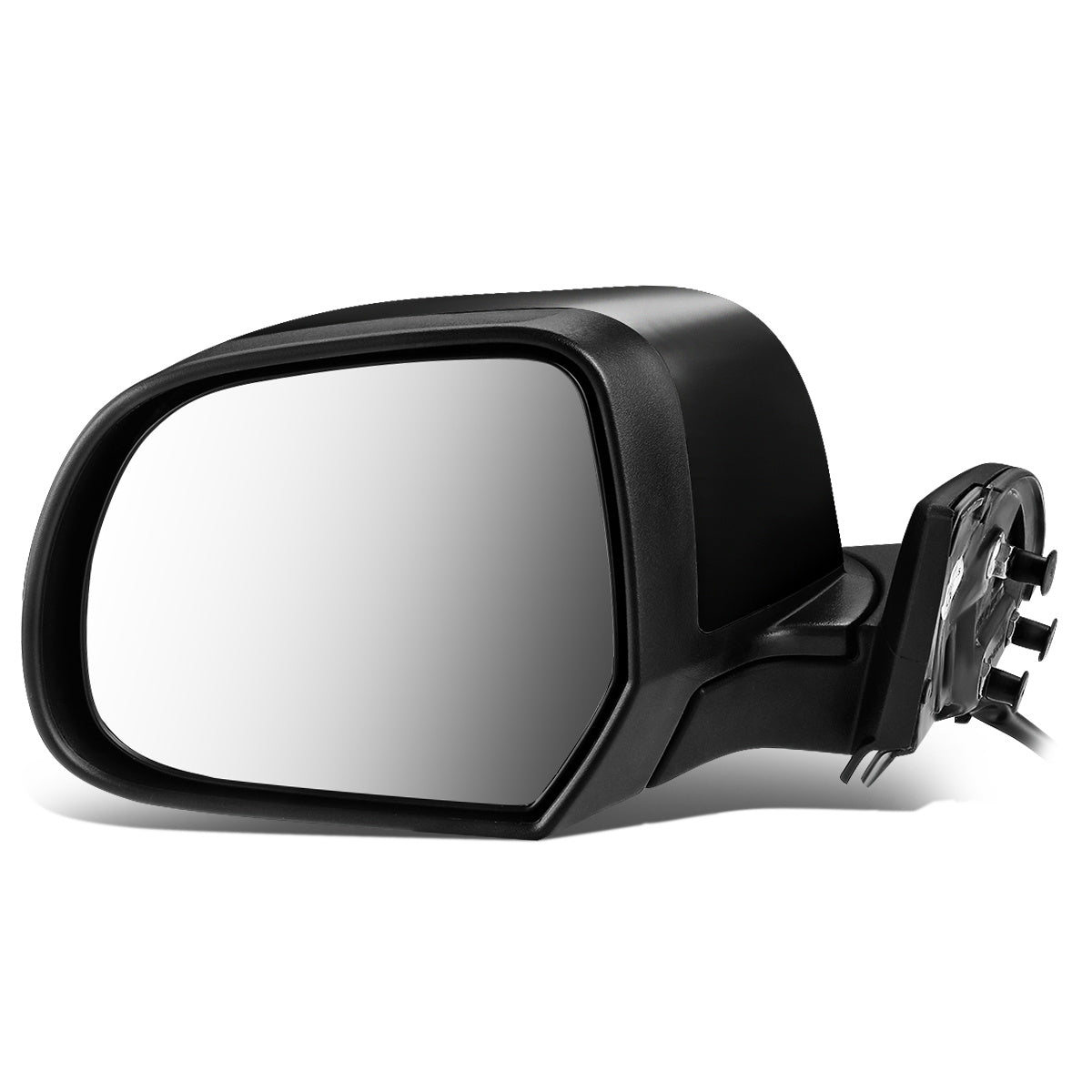 RETROVISOR MIRROR - OEM - 10-15 NISSAN LEAF - POWERED - HEATED - FOLDING - BLACK MATERIAL - LEFT