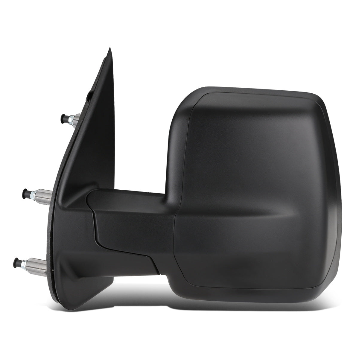 RETROVISOR MIRROR - OEM - 12-18 NISSAN CARGO VAN - POWERED - FOLDING - W/ DUAL GLASS - TEXTURED - BLACK - LEFT