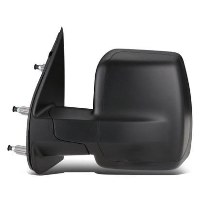 RETROVISOR MIRROR - OEM - 12-18 NISSAN CARGO VAN - POWERED - FOLDING - W/ DUAL GLASS - TEXTURED - BLACK - LEFT