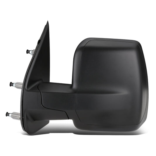 RETROVISOR MIRROR - OEM - 12-18 NISSAN CARGO VAN - POWERED - FOLDING - W/ DUAL GLASS - TEXTURED - BLACK - LEFT