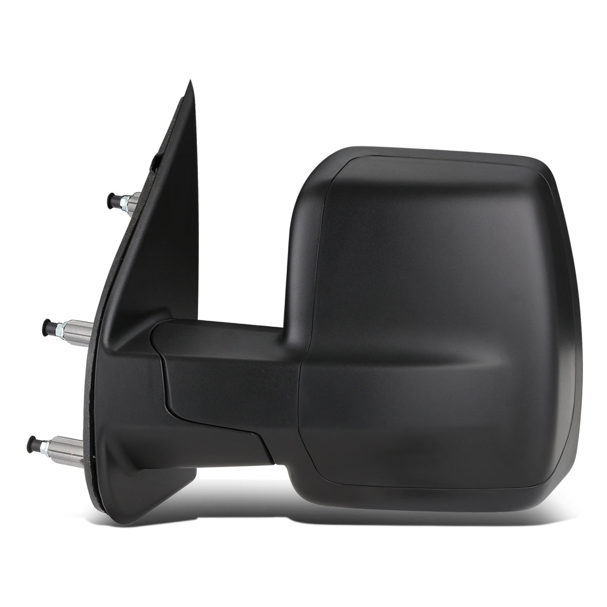 RETROVISOR MIRROR - OEM - 12-18 NISSAN CARGO VAN - POWERED - FOLDING - W/ DUAL GLASS - TEXTURED - BLACK - LEFT