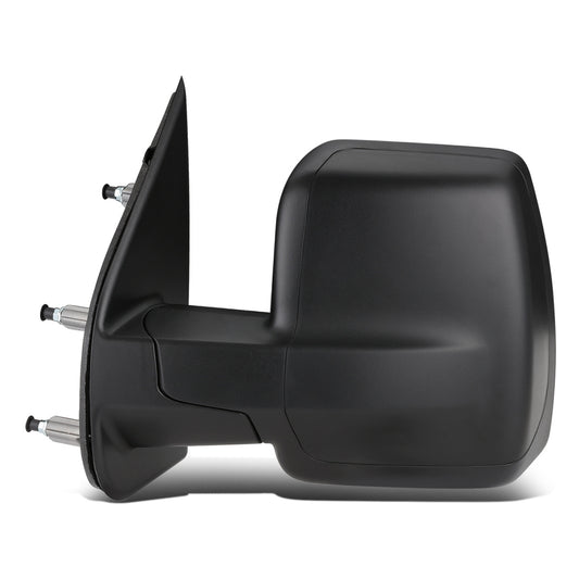 RETROVISOR MIRROR - OEM - 12-18 NISSAN CARGO VAN - POWERED - FOLDING - W/ DUAL GLASS - TEXTURED - BLACK - LEFT