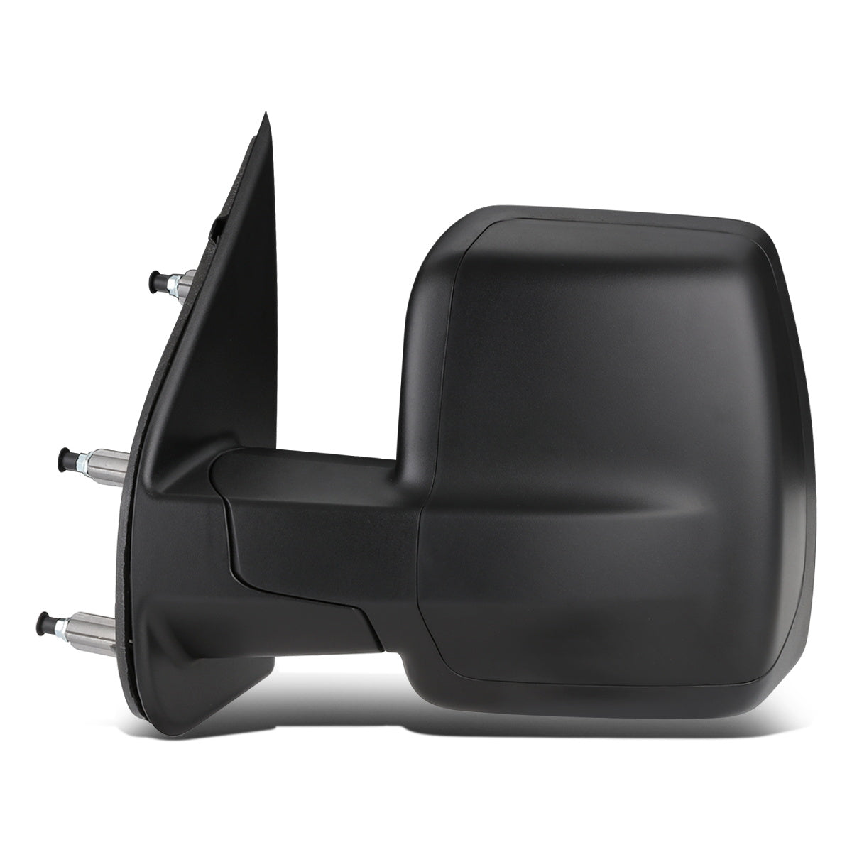 RETROVISOR MIRROR - OEM - 12-18 NISSAN CARGO VAN - POWERED - HEATED - FOLDING - W/ DUAL GLASS - TEXTURED - BLACK - LEFT