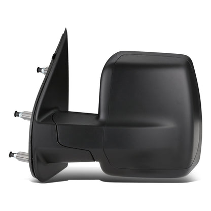 RETROVISOR MIRROR - OEM - 12-18 NISSAN CARGO VAN - POWERED - HEATED - FOLDING - W/ DUAL GLASS - TEXTURED - BLACK - LEFT