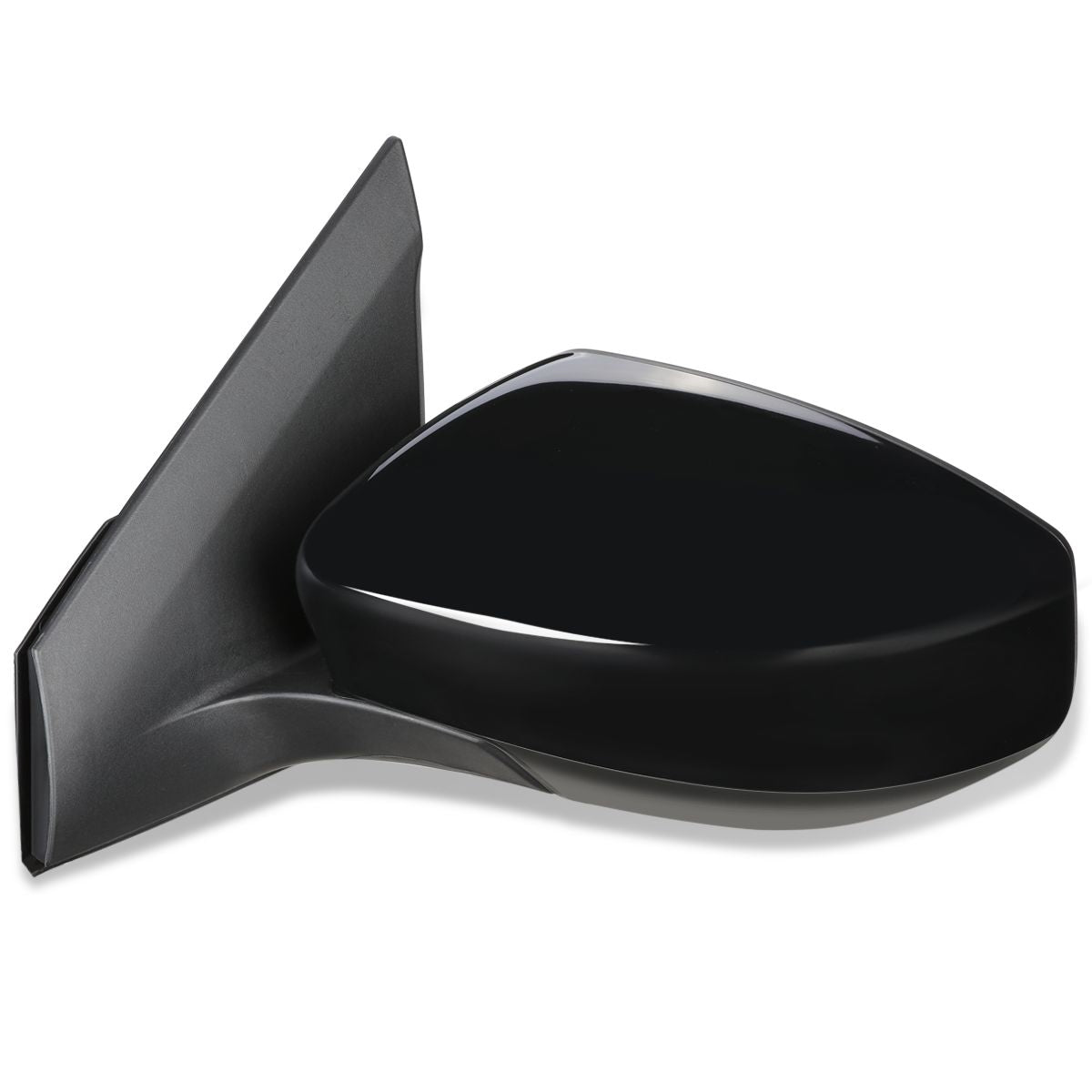 RETROVISOR MIRROR - OEM - 13-15 NISSAN SENTRA - POWERED - TEXTURED - BLACK - LEFT